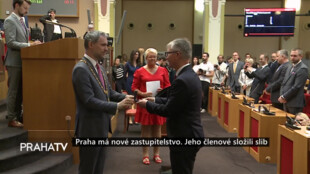 Praha má nové zastupitelstvo. Jeho členové složili slib