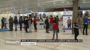 Blíží se pražský veletrh středních a vyšších odborných škol