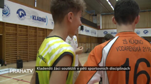 Kladenští žáci soutěžili v pěti sportovních disciplínách