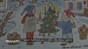 V Galerii Vyšehrad jsou k vidění díla Aleny Ladové