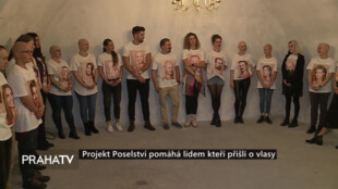 Projekt Poselství pomáhá lidem, kteří přišli o vlasy