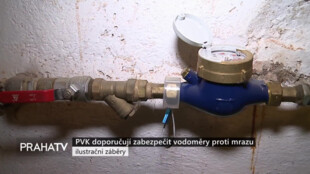 PVK doporučují zabezpečit vodoměry proti mrazu