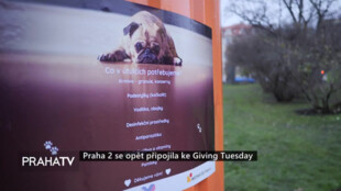Praha 2 se opět připojila ke Giving Tuesday