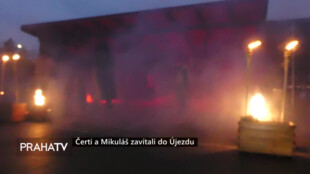 Čerti a Mikuláš zavítali do Újezdu