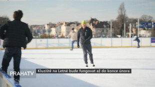Kluziště na Letné bude fungovat až do konce února