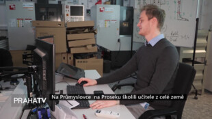 Na Průmyslovce na Proseku školili učitele z celé země