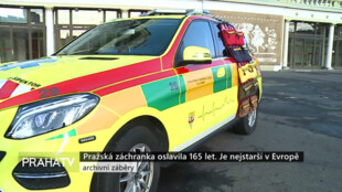 Pražská záchranka oslavila 165 let. Je nejstarší v Evropě