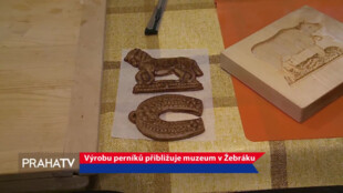 Výrobu perníků přibližuje muzeum v Žebráku