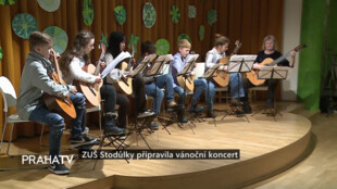 ZUŠ Stodůlky připravila vánoční koncert