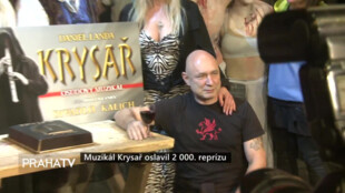 Muzikál Krysař oslavil 2 000. reprízu