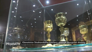 Klenotnice Strahovského kláštera ukazuje liturgické skvosty