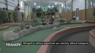 Minigolf je aktivní odpočinek pro všechny věkové kategorie