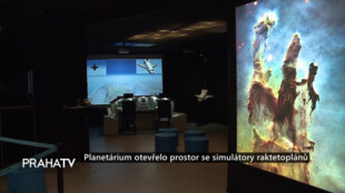 Planetárium otevřelo prostor se simulátory raketoplánů