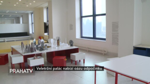 Veletržní palác nabízí oázu odpočinku