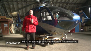 Už 30 let zasahuje policie samostatné ČR ze vzduchu