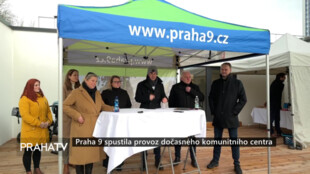 Praha 9 spustila provoz dočasného komunitního centra