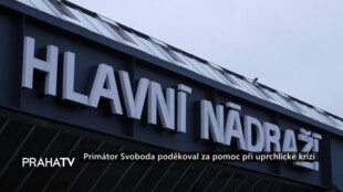 Primátor Svoboda poděkoval za pomoc při uprchlické krizi