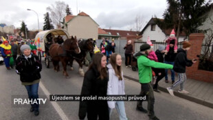 Újezdem se prošel masopustní průvod