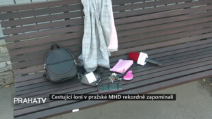 Cestující loni v pražské MHD rekordně zapomínali