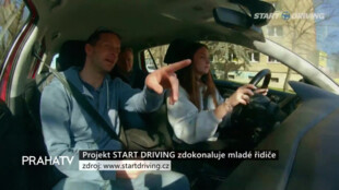 Projekt START DRIVING zdokonaluje mladé řidiče