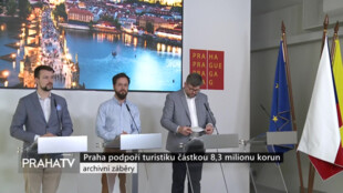 Praha podpoří turistiku částkou 8,3 milionu korun