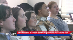 Středočeské inovační centrum přivítalo studenty z USA