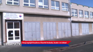 Kraj zapůjčil budovu Charitě hvězda, bude v ní sklad