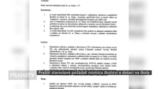 Pražští starostové požádali ministra školství o dotaci na školy