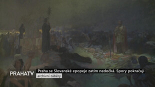Praha se Slovanské epopeje zatím nedočká. Spory pokračují