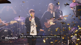 Zpěvák Milan Peroutka oslavil Kristova léta