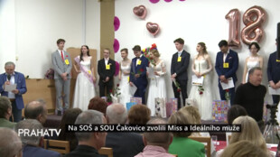 Na SOŠ a SOU Čakovice zvolili Miss a Ideálního muže