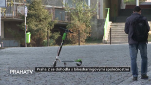 Praha 2 se dohodla s bikesharingovými společnostmi