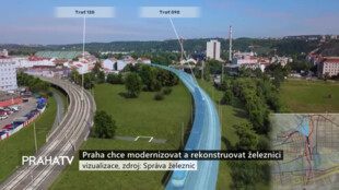 Praha chce modernizovat a rekonstruovat železnici