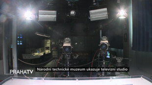 Národní technické muzeum ukazuje televizní studio