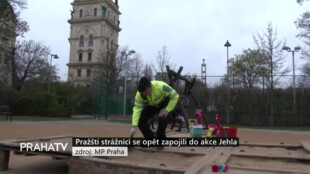 Pražští strážníci se opět zapojili do akce Jehla