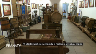 V Máslovicích se seznámíte s historií a výrobou másla