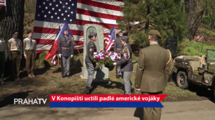 V Konopišti uctili padlé americké letce