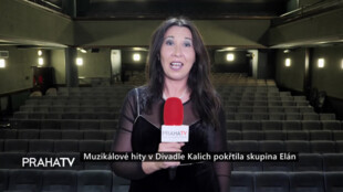 Muzikálové hity v Divadle Kalich pokřtila skupina Elán