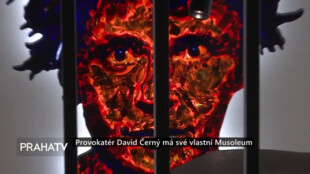 Provokatér David Černý má své vlastní Musoleum