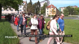 Stopami Pražského povstání a osvobozování Kobylis a Libně