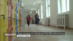 Praha investuje do čtyřiadvaceti škol 849 milionů korun