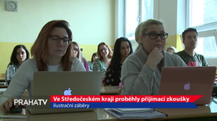 Ve Středočeském kraji proběhly přijímací zkoušky