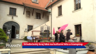 Středočeský kraj láká na kulturní léto a tramping