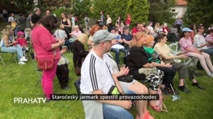 Staročeský jarmark zpestřil provazochodec