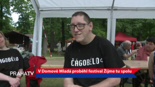 V Domově Mladá proběhl festival Žijme tu spolu