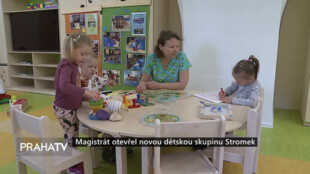 Magistrát otevřel novou dětskou skupinu Stromek
