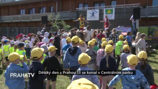 Dětský den s Prahou 13 se konal v Centrálním parku