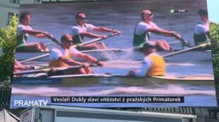Veslaři Dukly slaví vítězství z pražských Primátorek