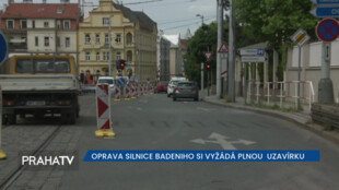 Oprava silnice Badeniho si vyžádá plnou uzavírku