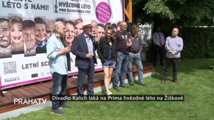 Divadlo Kalich láká na Prima hvězdné léto na Žižkově